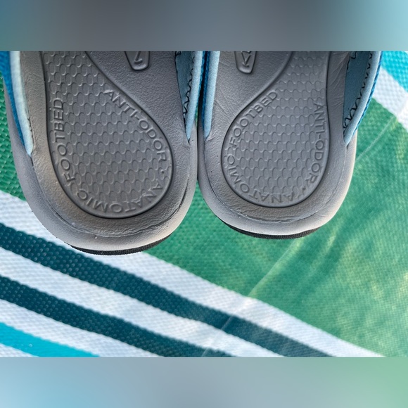 KEEN Women's Newport H2 Slide On Sandals Fjord Blue/Iceland Poppy, Size 5.5 EUC - Picture 3 of 15